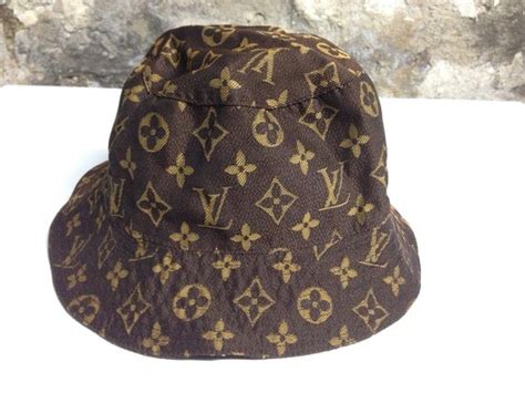 louis vuitton bucket hat white|louis vuitton hats for sale.